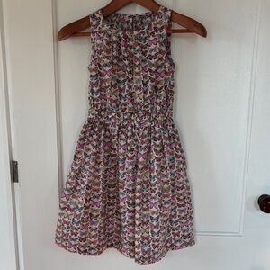Crewcuts Multicolor Butterfly Print Dress